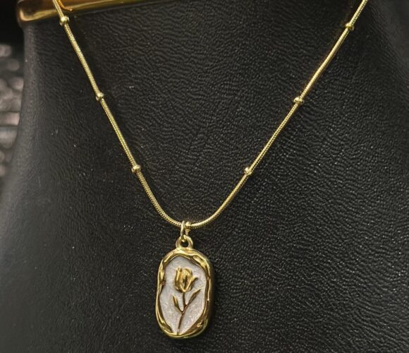 Elegant Flower Pendant